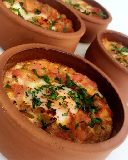 Menemen – turkiškas omletas su daržovėmis