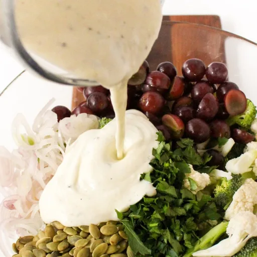 5-Ingredient Creamy Lemon Greek Yogurt Dressing (Easy!)