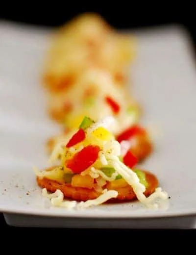 Veg And Non Veg Canapes - Easy Appetiser Recipe