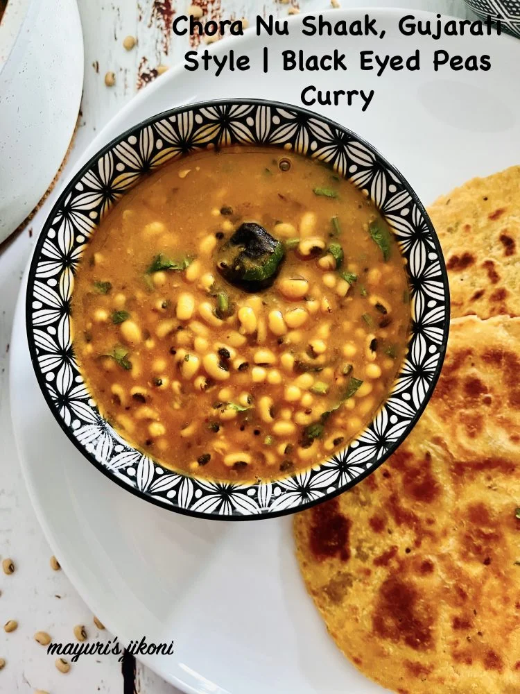CHORA NU SHAAK, GUJARATI STYLE