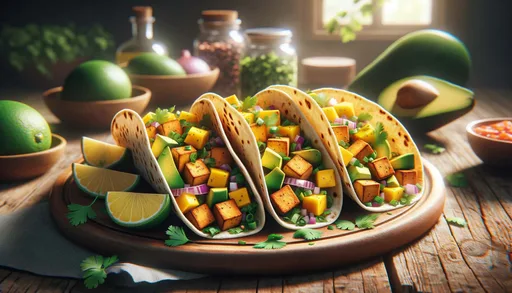 Tacos Veganos de Tofu