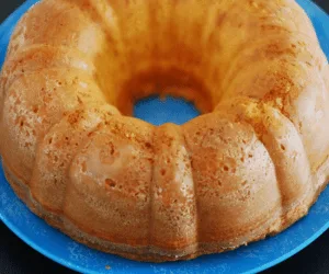 Bizcocho de leche caliente