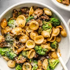 Orecchiette with Sausage and Broccoli Recipe