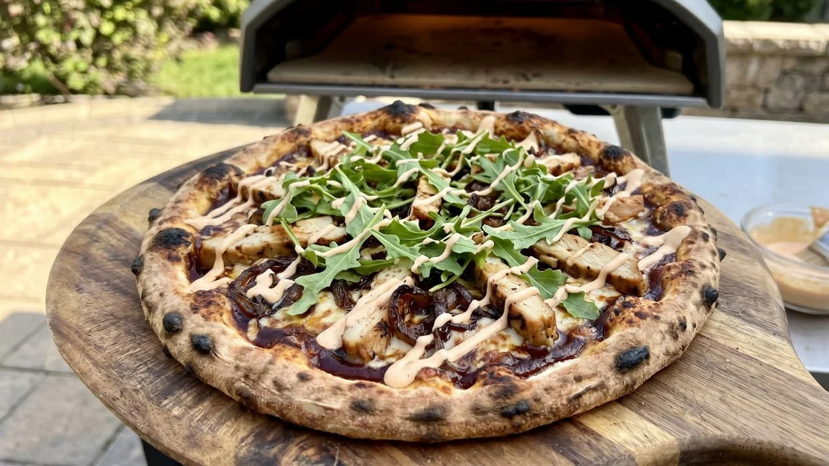 Barbecue “Chicken” Pizza