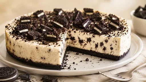 Tarta de queso con galletas Oreo