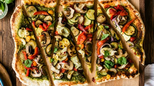 Roasted Veggie Pizza