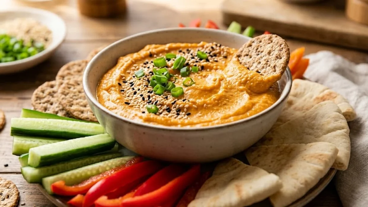 Miso Ginger Carrot Dip