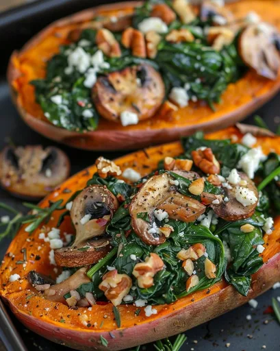 Stuffed Sweet Potatoes