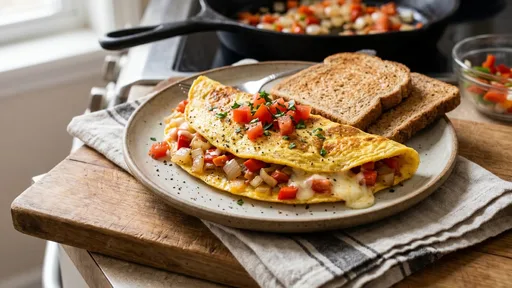 Easy Vegetable Omelette