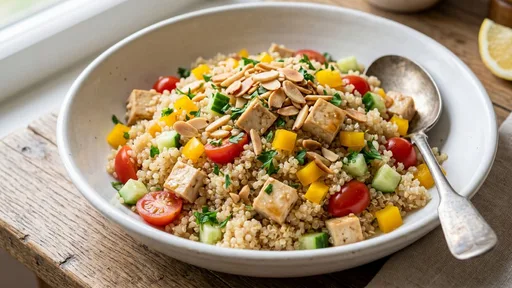 Quick Quinoa & Tofu Meal