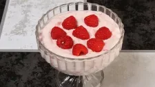 Raspberry Fool Low Carb Dessert Recipe