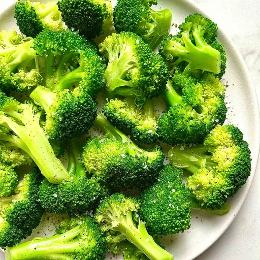 Brócoli romanesco al vapor