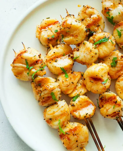 Grilled Scallops