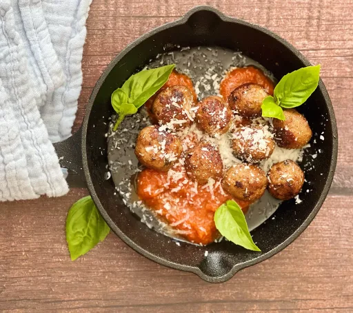 Baked Mini Meatballs (Polpettini)