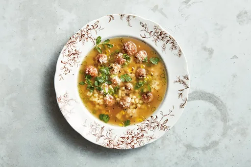 Mortadella Chicken Meatballs