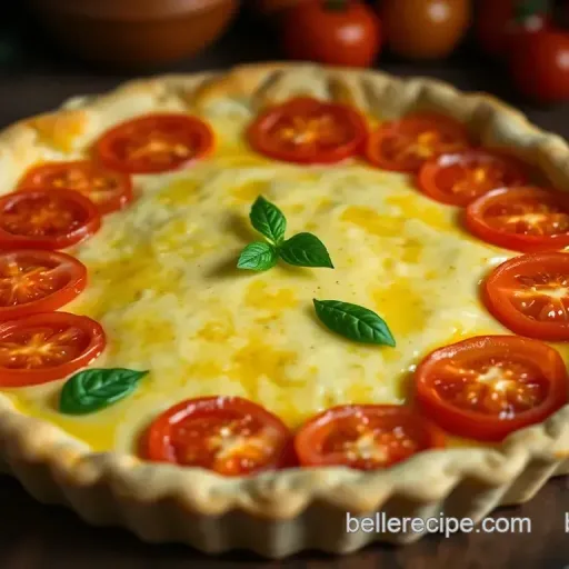 Savory Tarte À La Moutarde Et Tomates: a Rustic French Delight