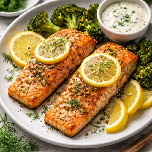 Air Fryer Salmon With Lemon and Dill - Fast, Fresh, and Flavorful
