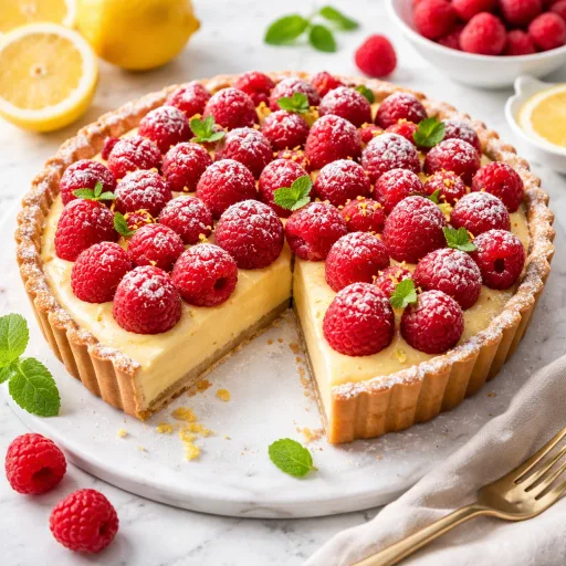 Raspberry Lemon Tart - Bright, Fresh, And Perfect For Any Occasion
