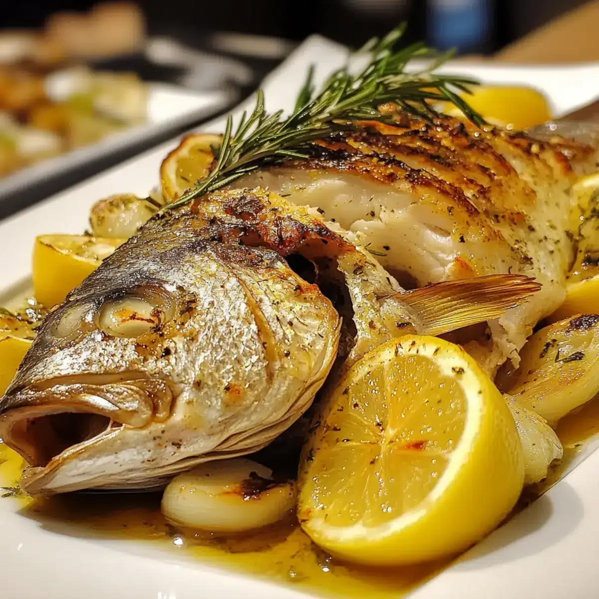 Juicy Sea Bream Lemon Garlic Roast You'll Crave Tonight