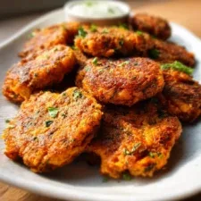 Spiced Carrot Fritters