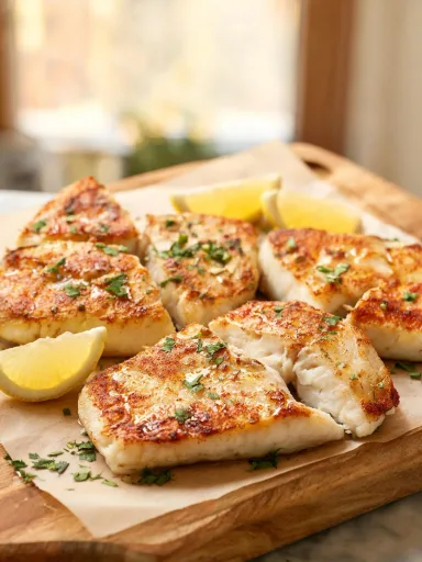 Air Fryer Halibut That Actually Stays Juicy