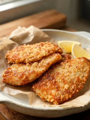 Receita de filé de peixe crocante