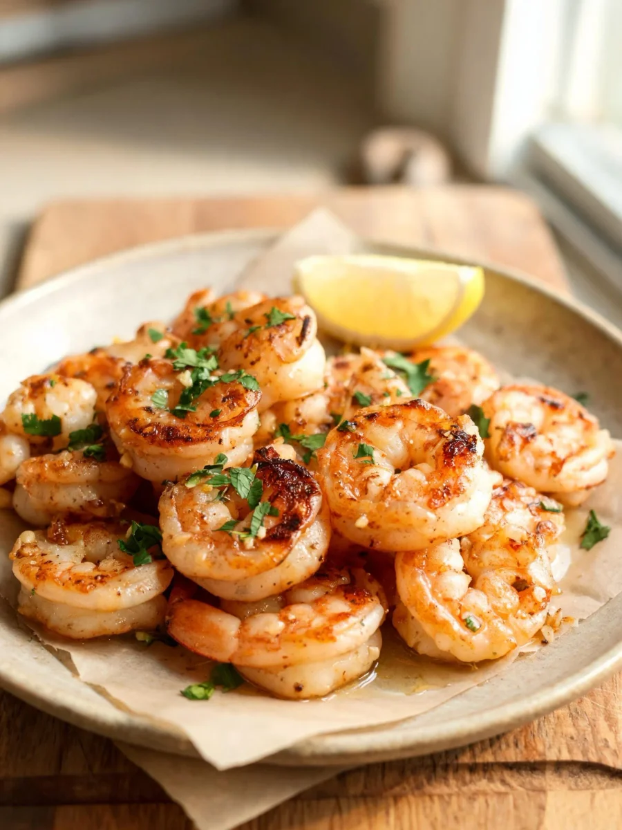 Crevettes au beurre à l’ail, faciles et dans le style côtier, pour un soir de semaine