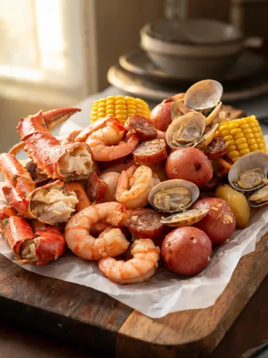 Easy Seafood Boil at Home