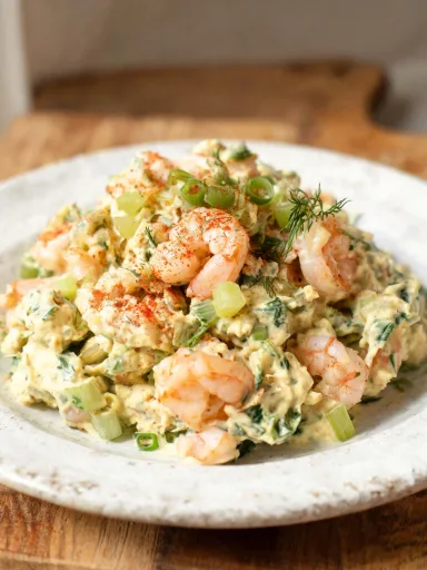 Salade de crevettes facile