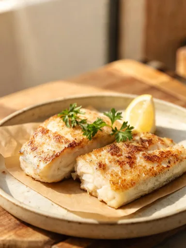 Lemon Herb Baked Cod
