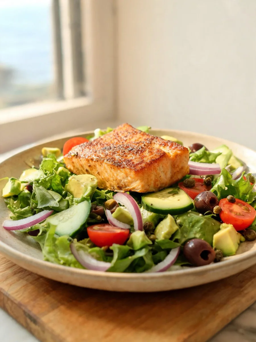 Healthy Salmon Salad That Tastes Like Summer by the Water