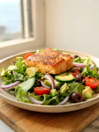 Healthy Salmon Salad That Tastes Like Summer by the Water