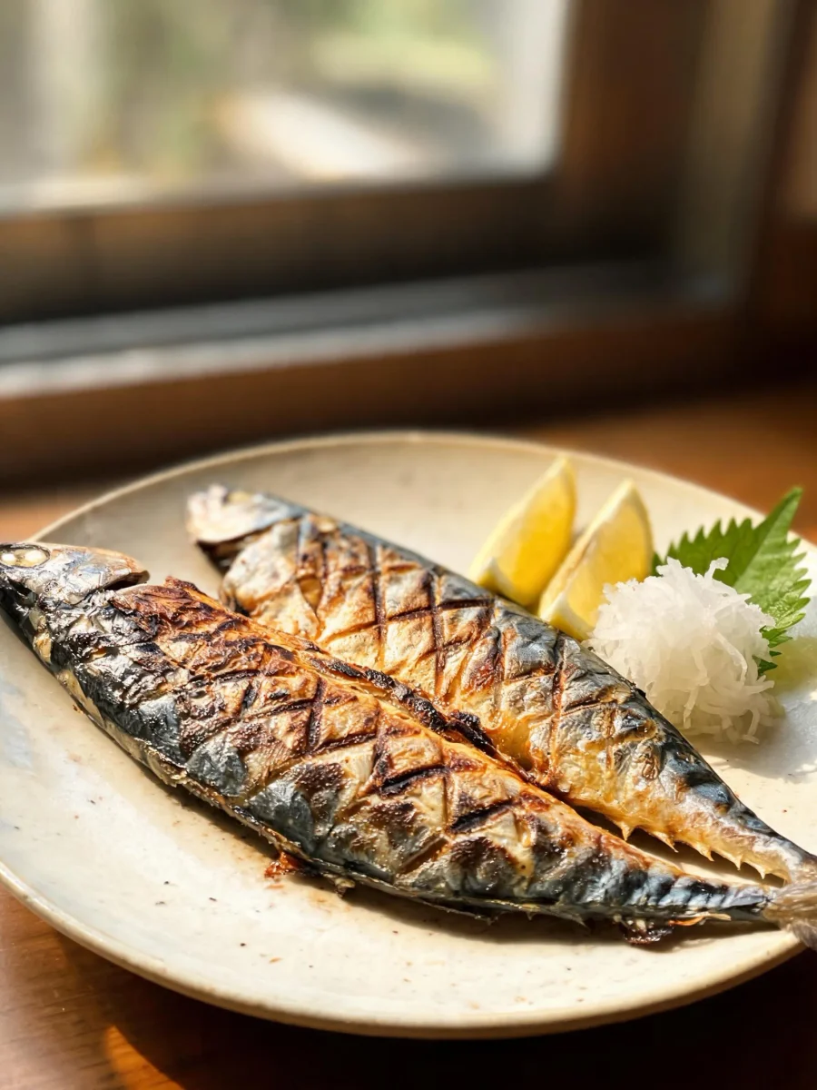 Japanese Salt Grilled Fish (Shioyaki Style)