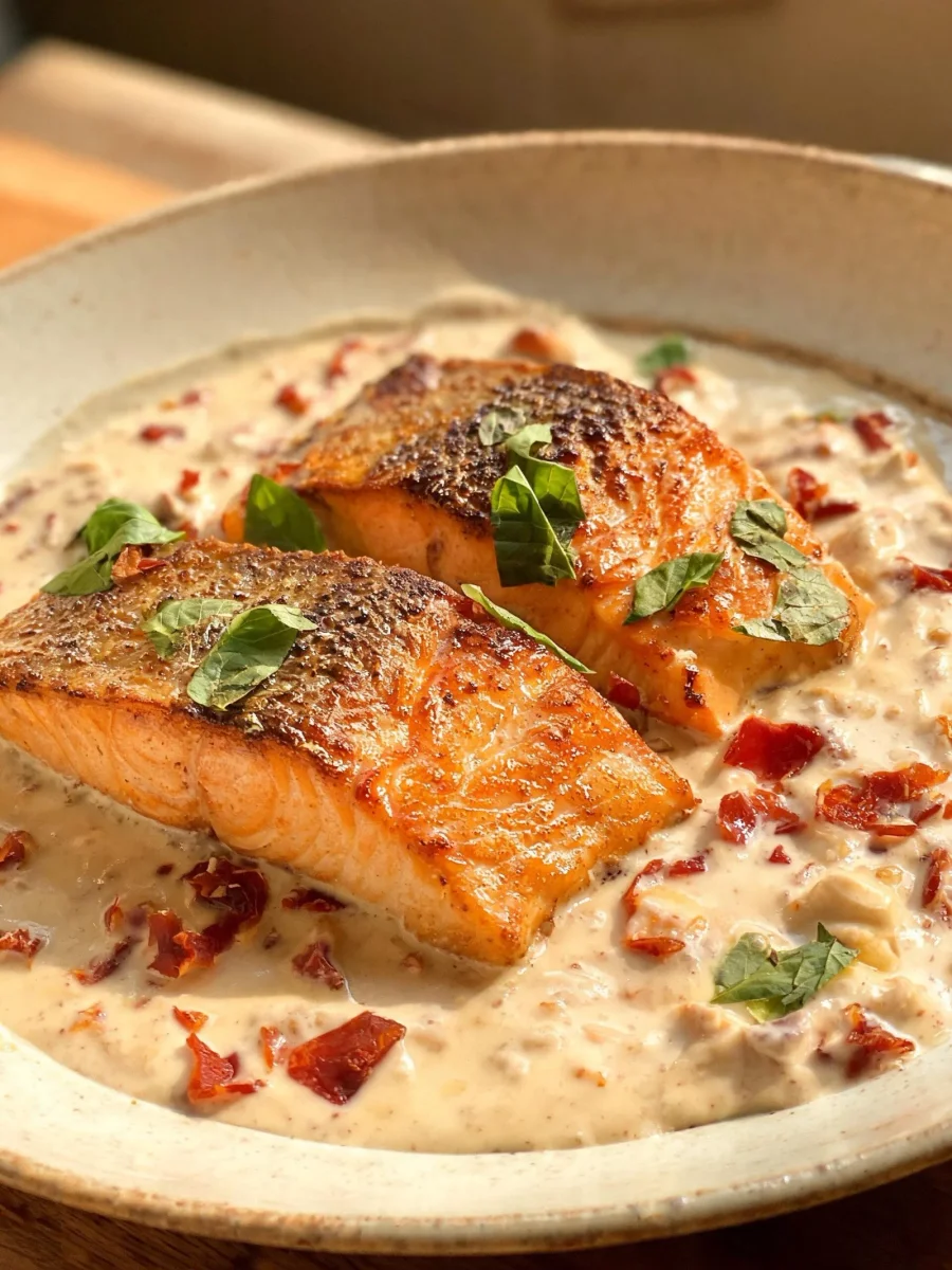 Keto Marry Me Salmon – The Creamy Skillet Dinner That'll Steal Your Heart