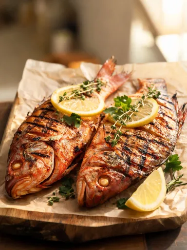 Whole Grilled Snapper Recipe