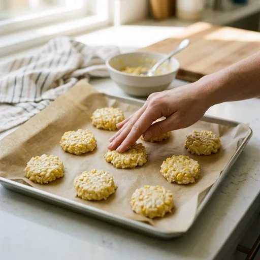 Baby Corn & Cheese Fritters