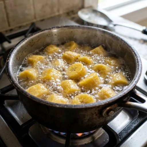 Cooked Plantain Mash