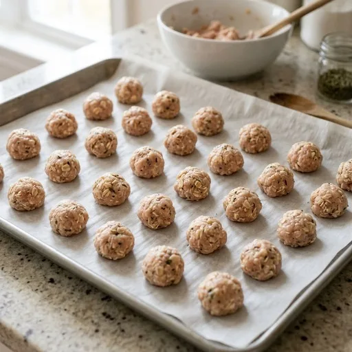 Mini albóndigas de pavo