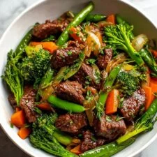 30-Minute Beef Stir Fry with Vegetables Recipe