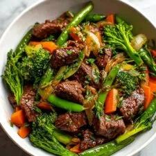 30-Minute Beef Stir Fry with Vegetables Recipe