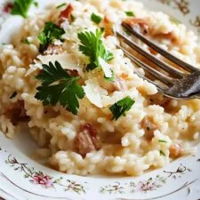 Bacon Risotto Recipe