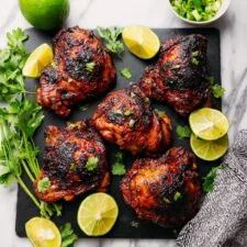Baked Boneless Chicken Thighs with Spicy Seasoning Recipe