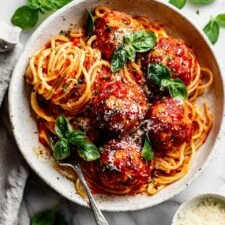 Baked Italian Meatballs Recipe