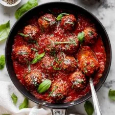 Baked Italian Meatballs Recipe