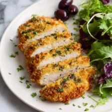 Pollo al horno con parmesano y Ritz