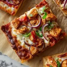 BBQ Chicken Flatbreads Recipe