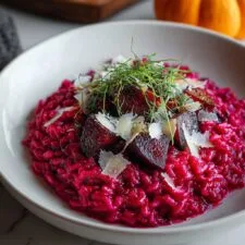 Risotto alla barbabietola