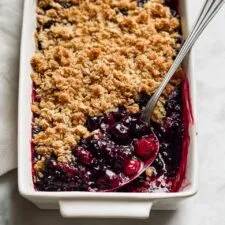 Blueberry Almond Crisp Recipe