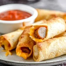 Breakfast Sausage and Egg Taquitos Recipe