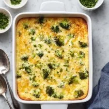 Cheesy Broccoli Rice Casserole Recipe